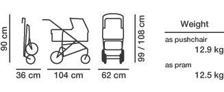 Wózek Hartan VIP XL
