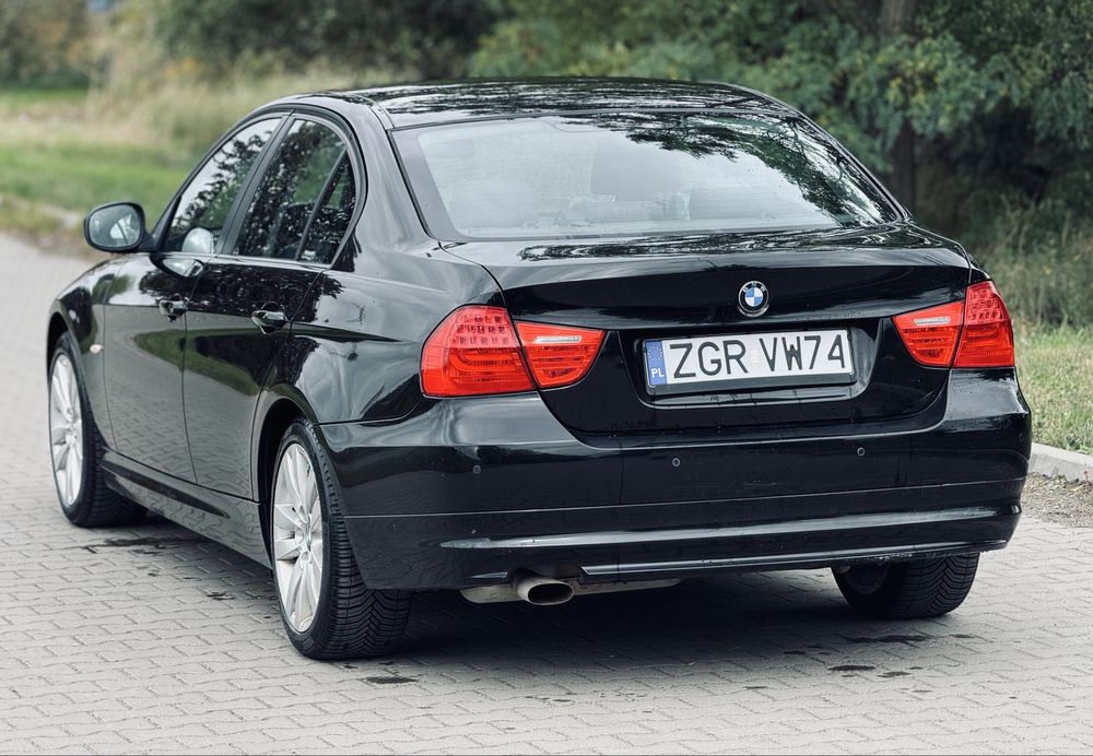 BMW Seria 3 E90 2.0 143KM facelift, sedan, zadbana, bezwypadek