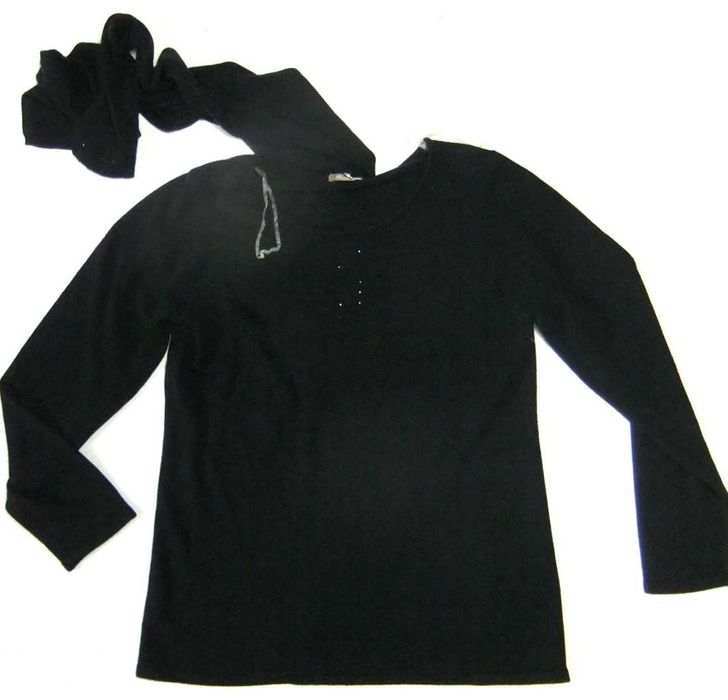 WHITE STAG ROZ.L sweterek damski z szalikiem jak nowy