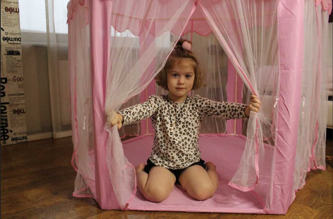 Шатер палатка в дитячу замок принцеси дитячий намет