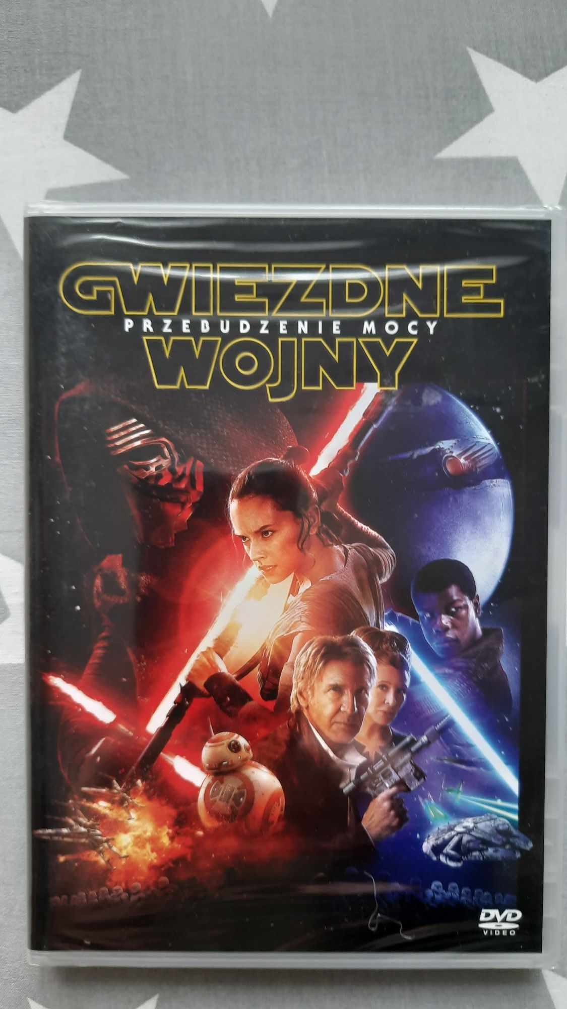 STARS WARS - Gwiezdne wojny - PRZEBUDZENIE MOCY - film dvd nowy!