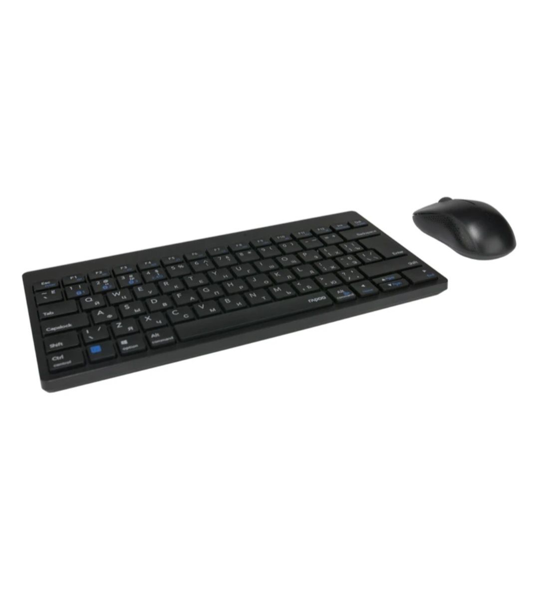 Комплект (клавіатура + мишка) APOO 8000M Wireless Multi-mode Black