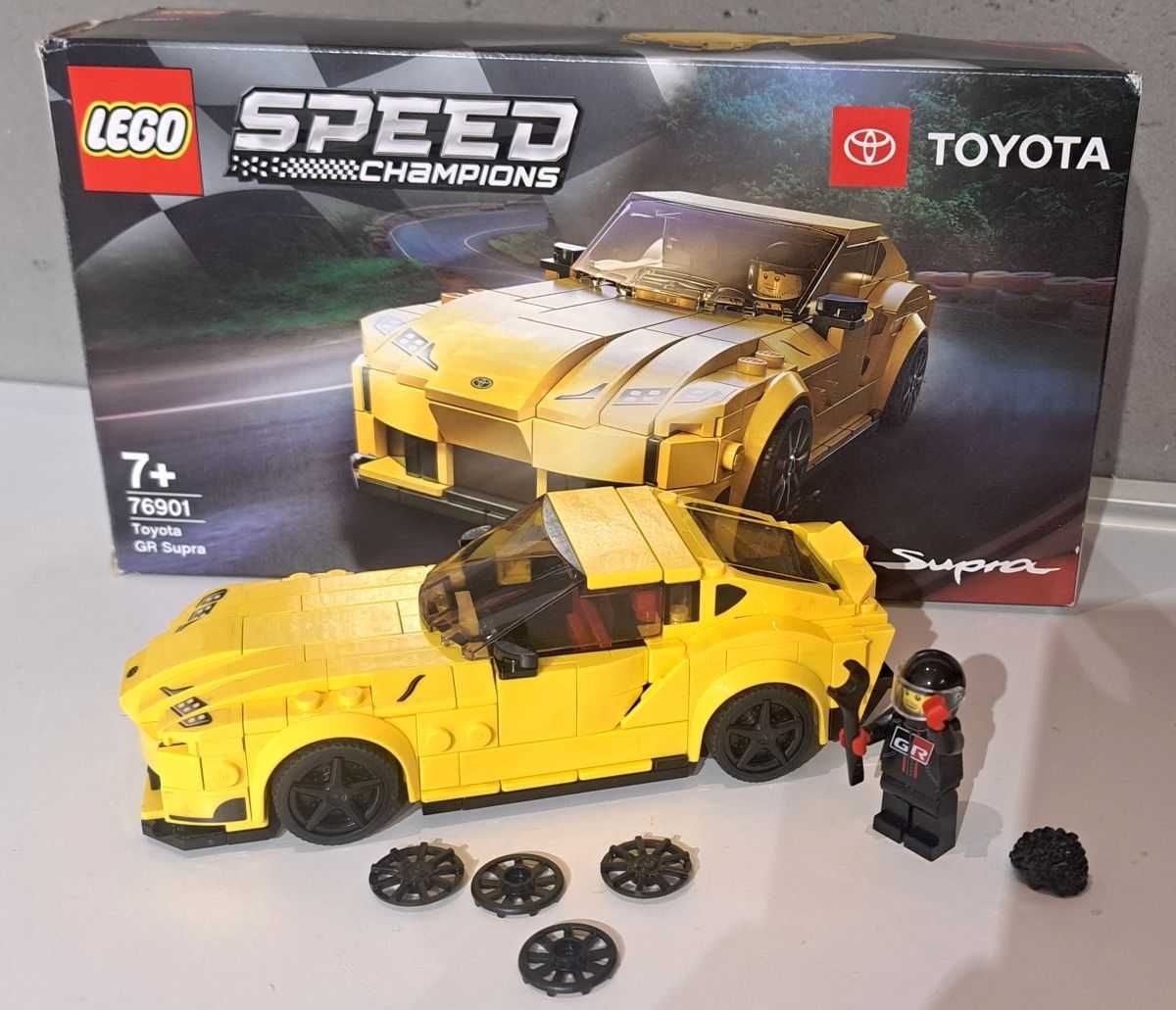 LEGO Speed 76901 Toyota GR Supra, 7+, kompletny