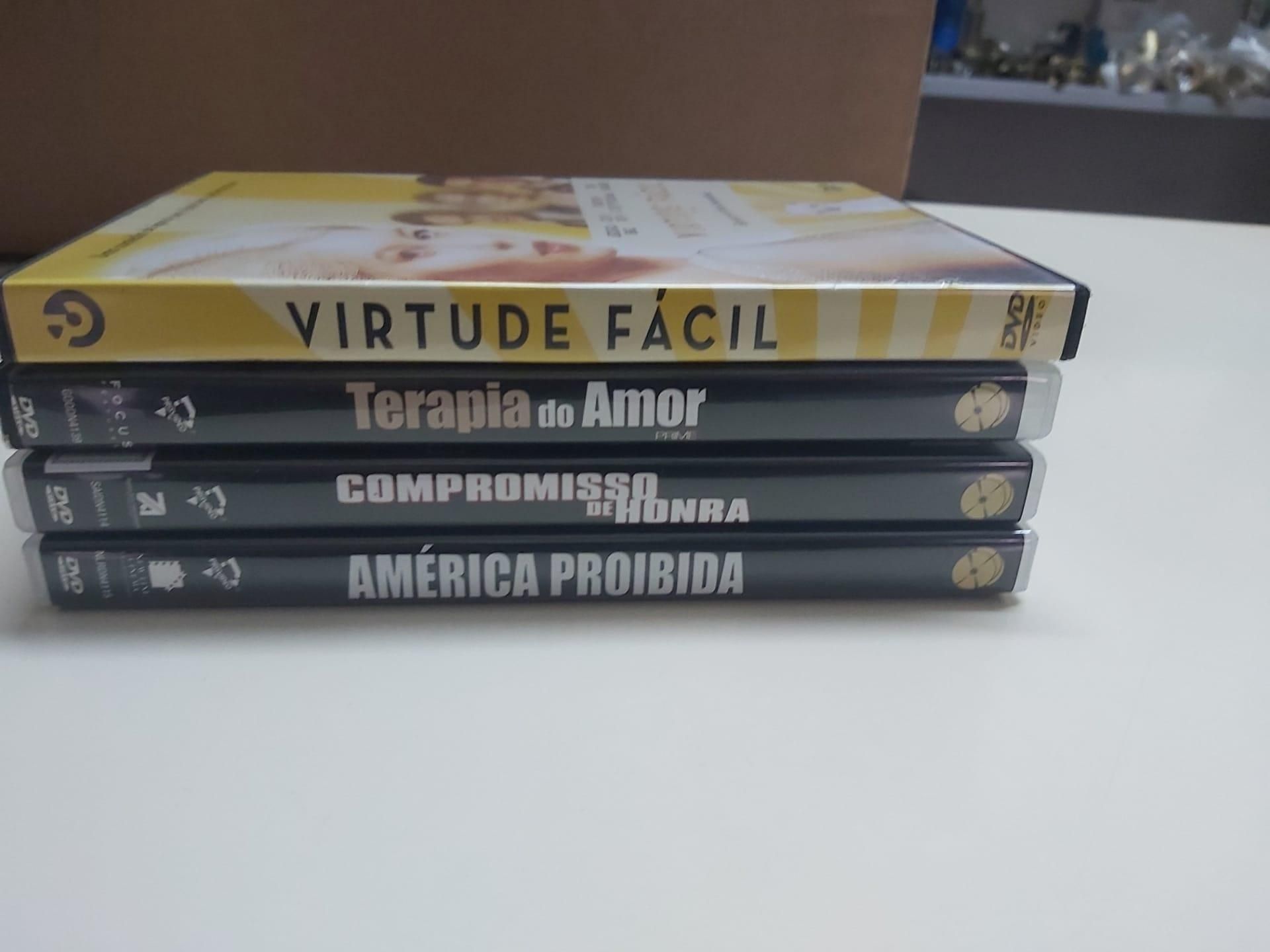 4 DVD's Filmes + 6 VHS + 53 CD's Música (Antigos)