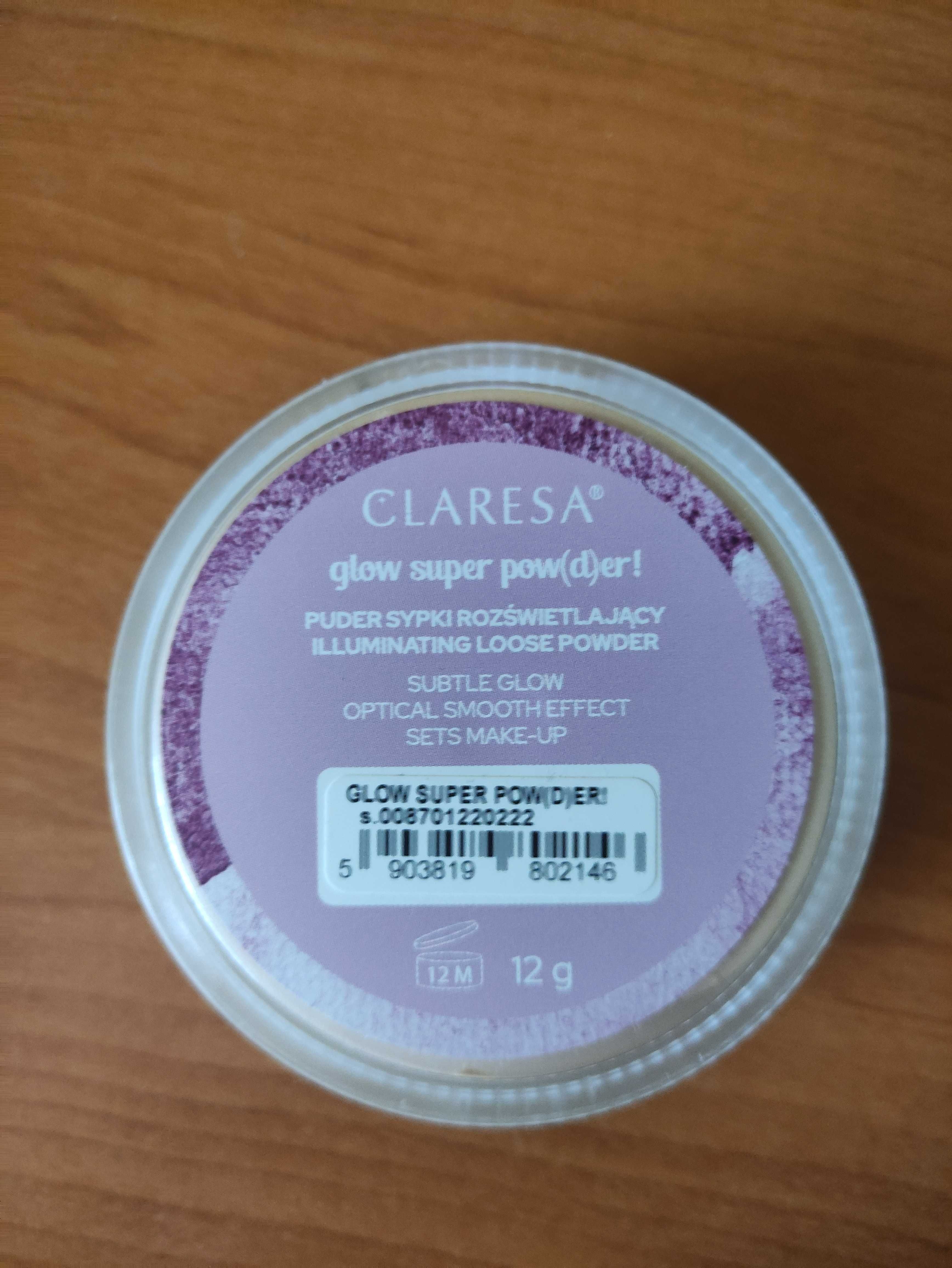 CLARESA – Puder sypki GLOW SUPER POW(D)ER!, 12g