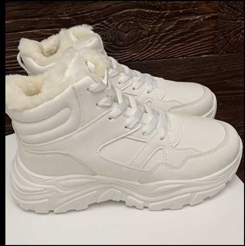 АКЦІЯ Черевики жіночі утеплені зимові з хутром 35 - 41 розмір