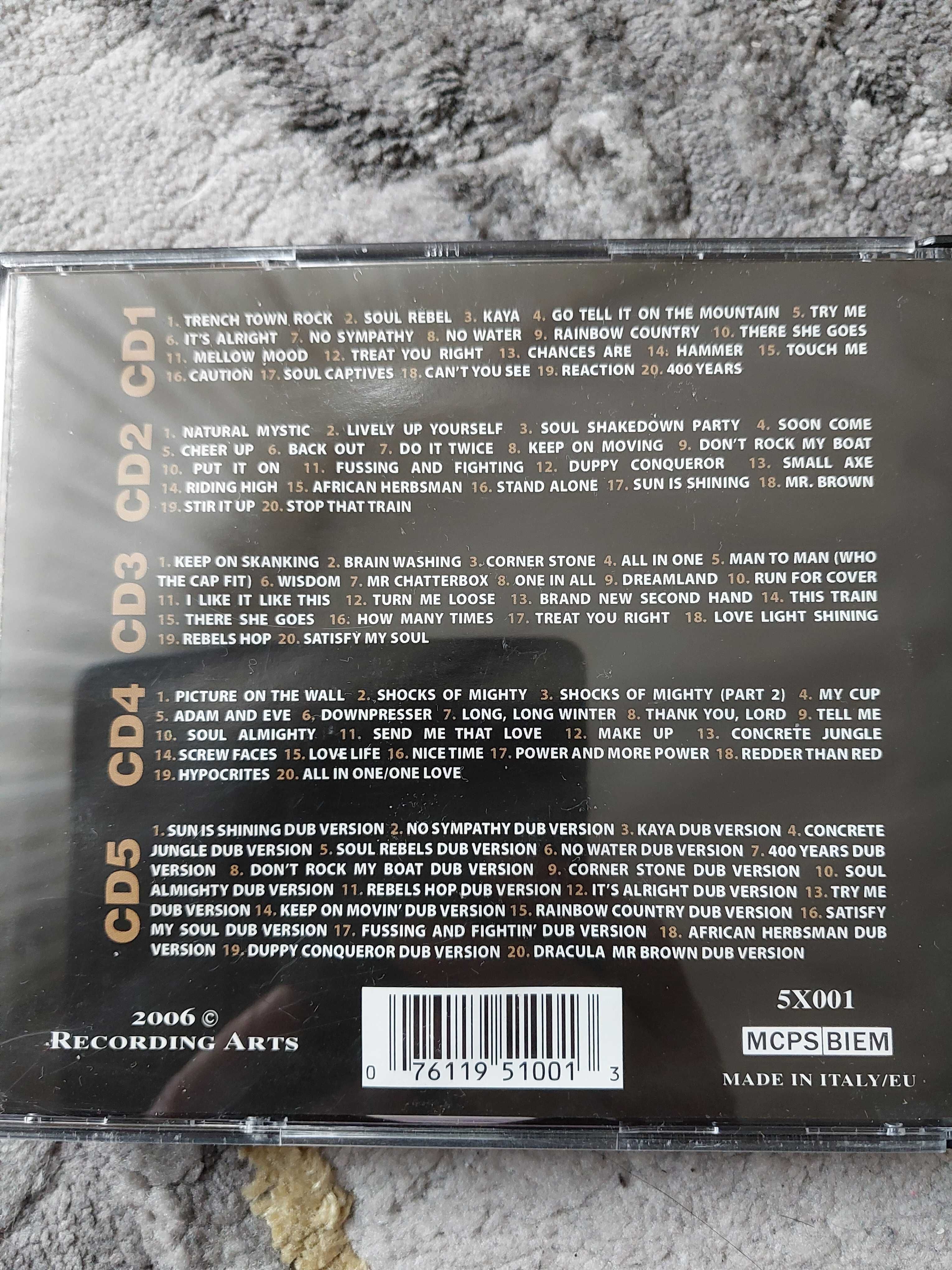 płyty Bob MARLEY & The Wailers dyskografia 5 CD! TANIO