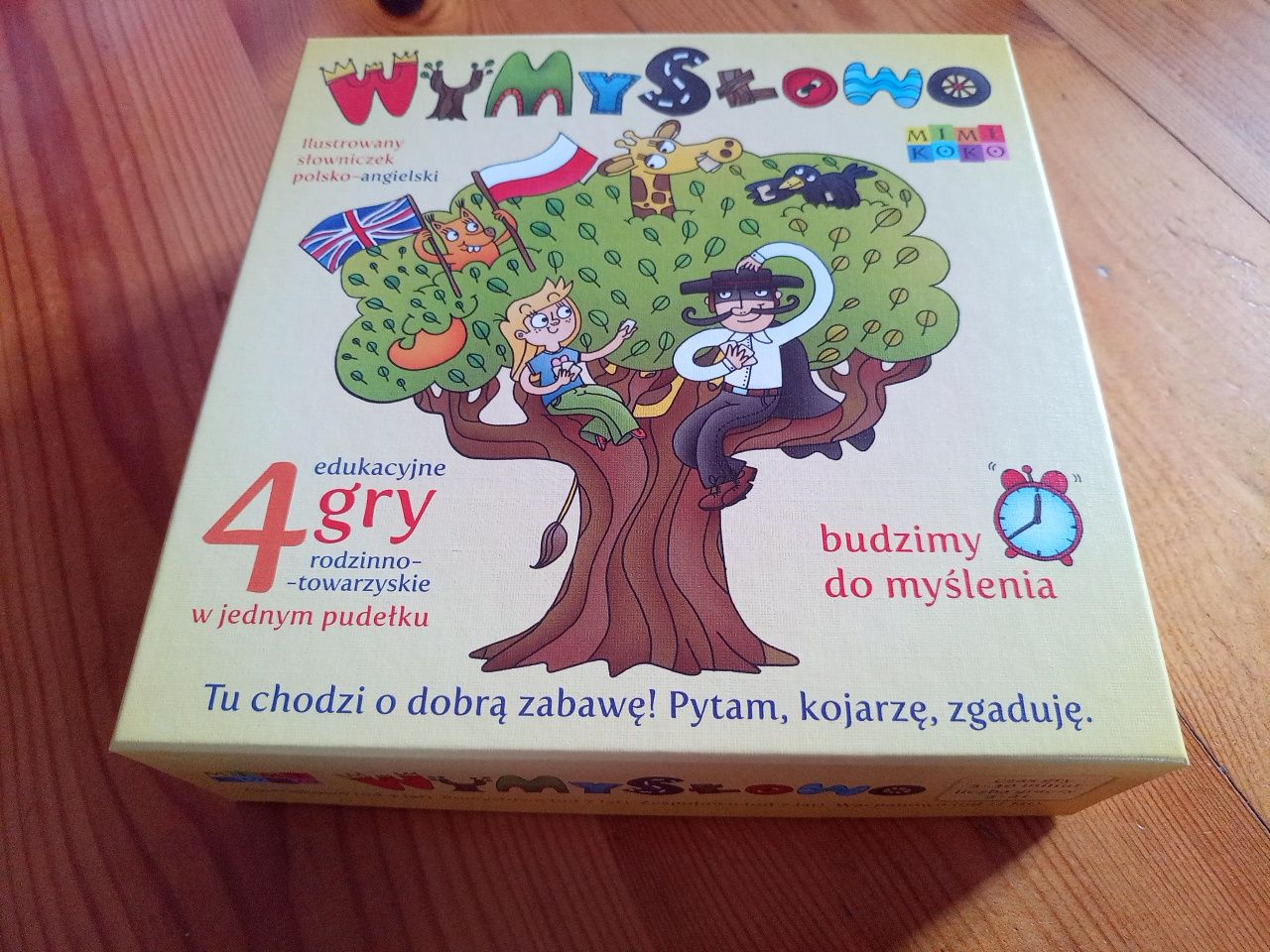 GRA WyMySłowo 4 gry w 1 język polsko-angielski