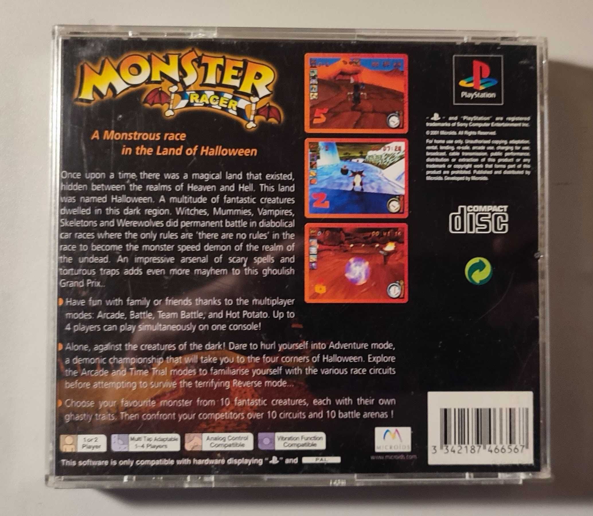 Monster Racer Playstation PSX