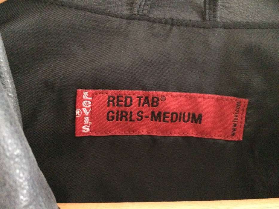 Casaco em pele Levis cinza