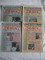 Uzdrawiacz 2011 zestaw 4 gazet o medycynie naturalnej