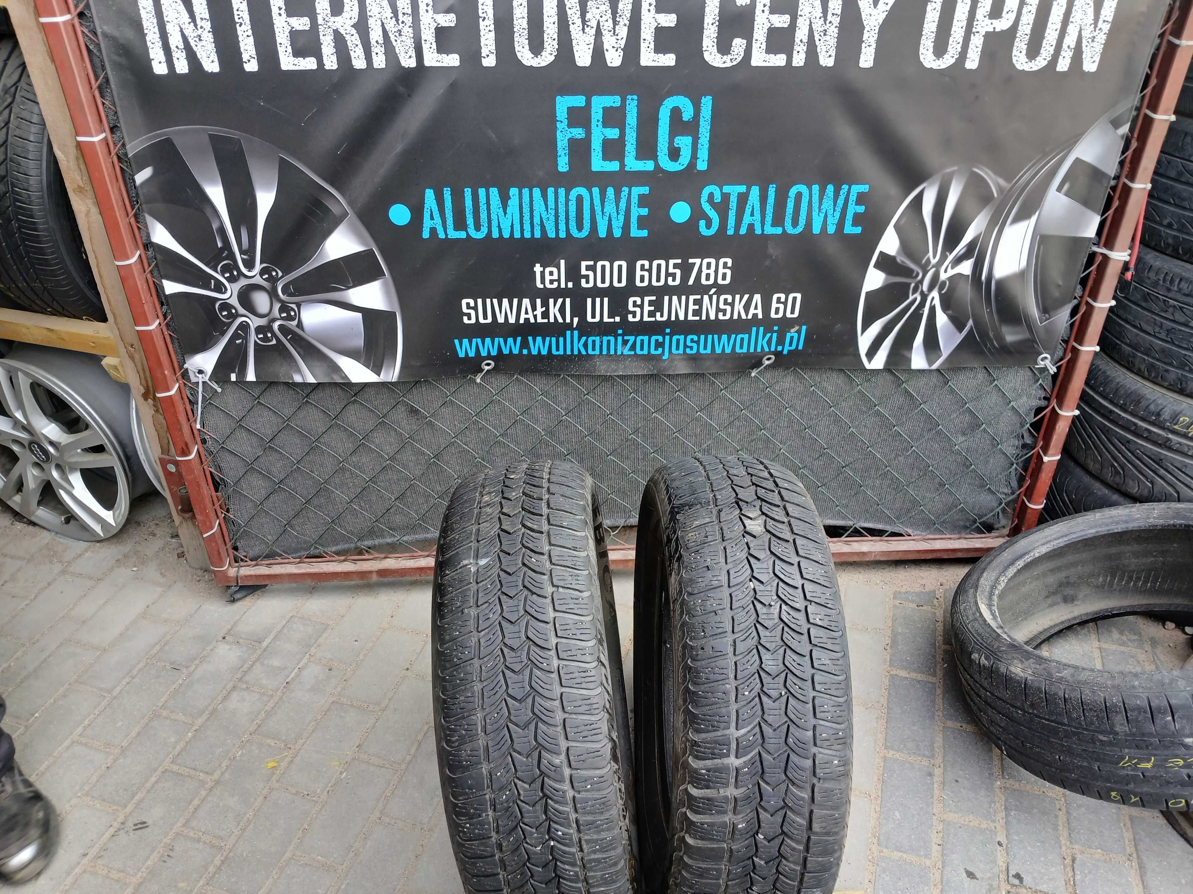 2x używane opony zimowe 215/65 R16 Dębica Frigo Gwarancja Montaż