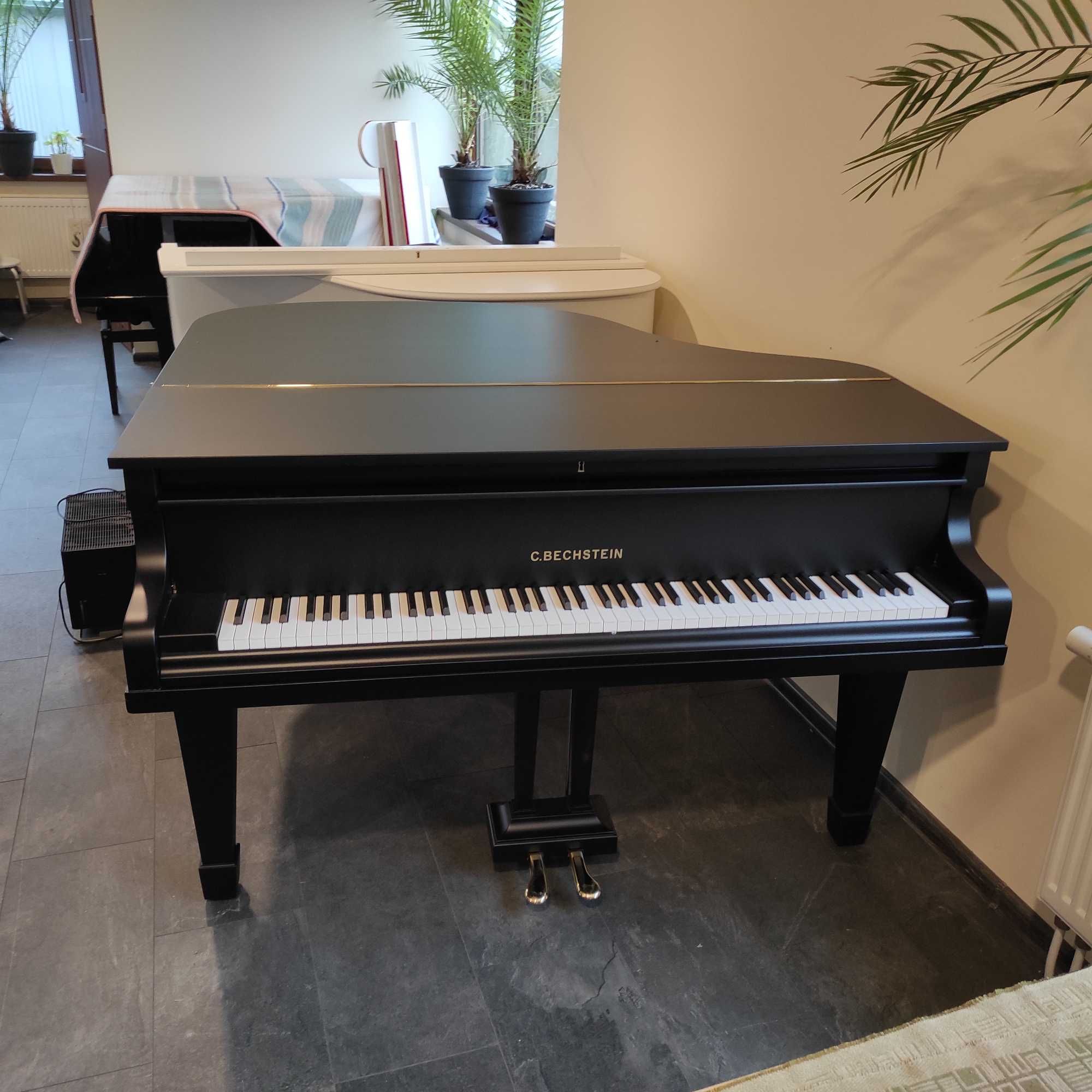 Fortepian C. Bechstein mod 140 po gruntownej renowacji, czarny