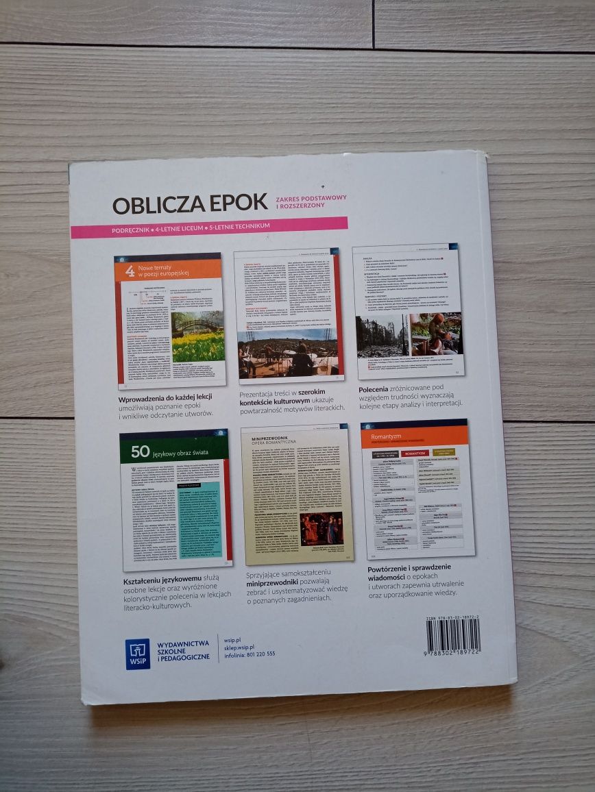 Oblicza Epok 2.1 podręcznik wsip