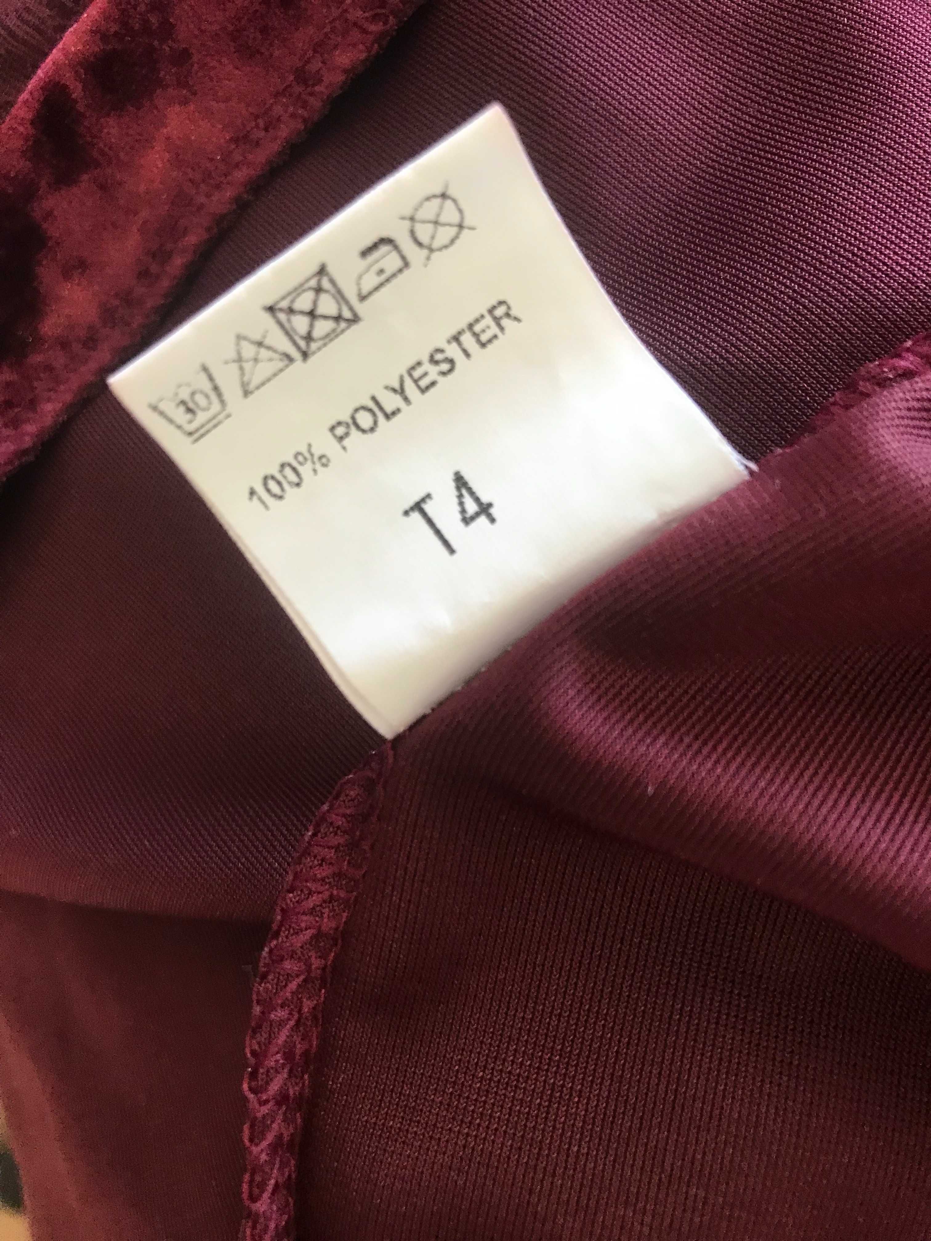Welwetowa sukienka J'aime la Vie Paris made in France €69,95