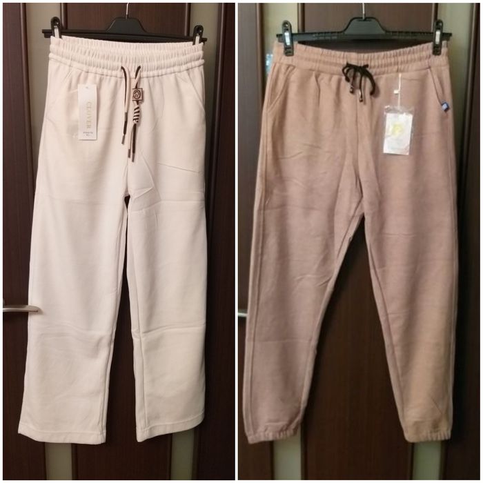 Теплі брюкі в рубчик,  вельвет Л- ХЛр,  штани  , джогери .