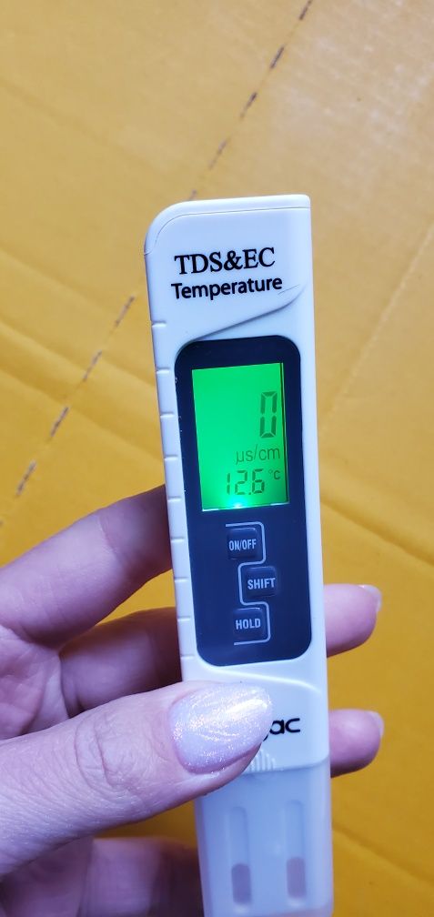TDS-метр 3в1 для вимірювання жорсткості води. Солемер, кондуктер,