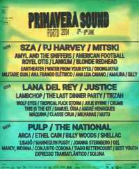 Bilhete Primavera Sound dia 6