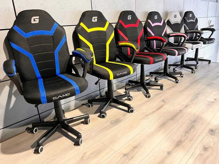 Fotel biurowy GAMINGOWY NOWY obrotowy krzesło do biurka Lugano