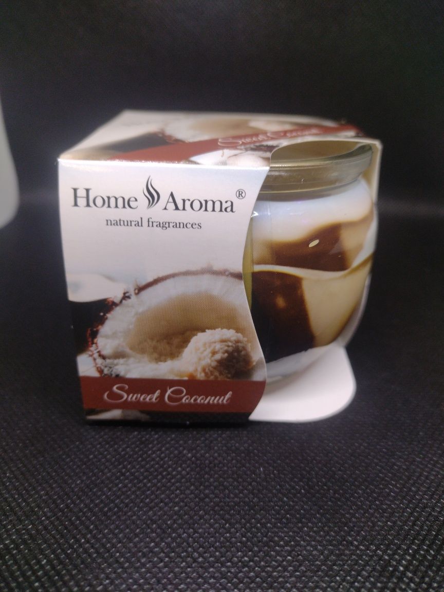 Świeca Sweet Coconut 15 h Home Aroma