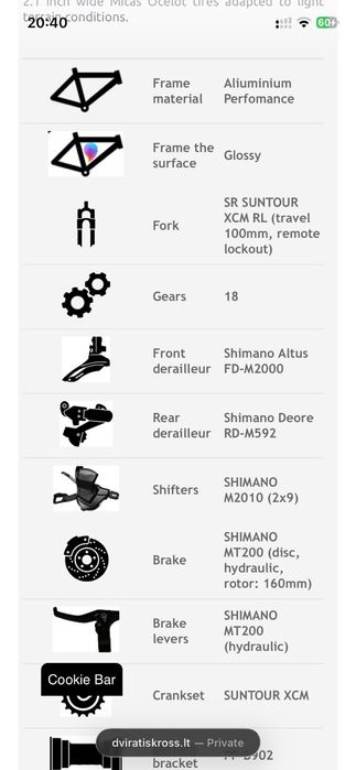 Bicicleta Kross Hexagon 7.0 2020