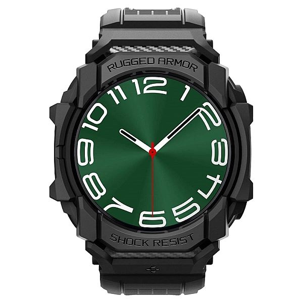 Spigen Rugged Armor "Pro" Samsung Galaxy Watch Ultra (47 Mm) Matte Bla