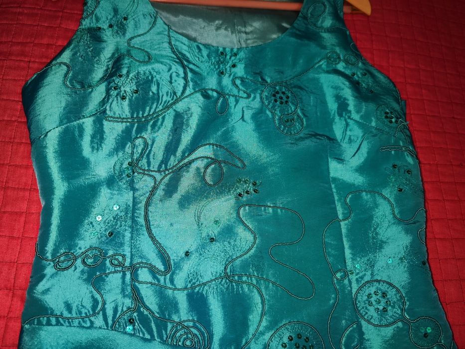 Lindíssimo Vestido de festa/cerimônia, verde água.