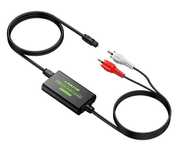 Konwerter DAC 192 kHz DA Cyfrowy Optyczny Na Analogowy RCA
