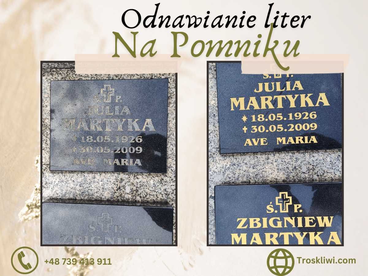 Sprzątanie i odnawianie grobów Nowa Ruda, Bystrzyca ,Kłodzko.