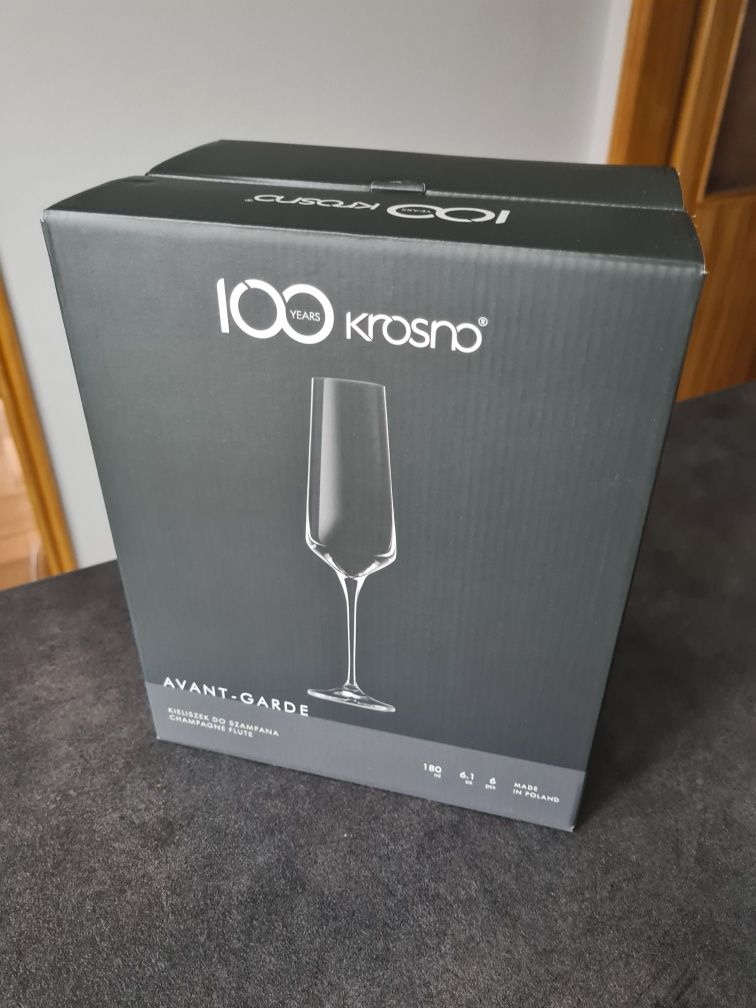 Kieliszki do szampana Krosno Avant-garde 180 ml