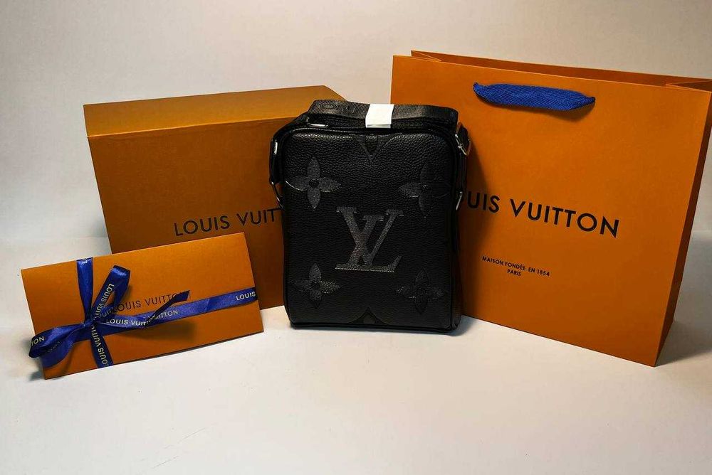 LOUIS VUITTON męska torba Listonoszka, skóra, Francja 11349