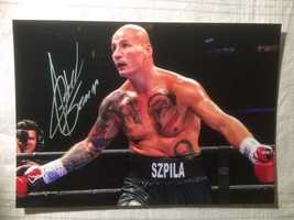 Artur Szpilka oryginalny autograf