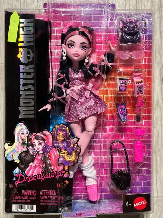 Monster high Draculaura New Look Core Refresh 2 Дракулаура базова 2025