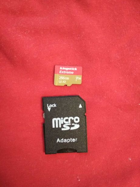 Карта памяти micro SD card kingstick extrime 256gb, гб
