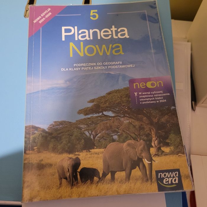Podręcznik Planeta Nowa do geografii klasa 5