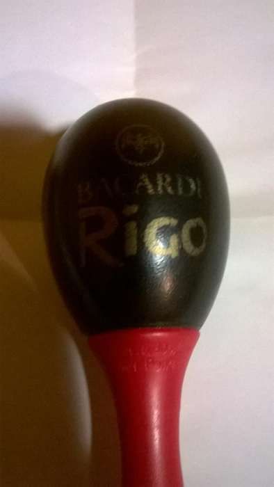 Maraca tamanho mini - Bacardi Rigo