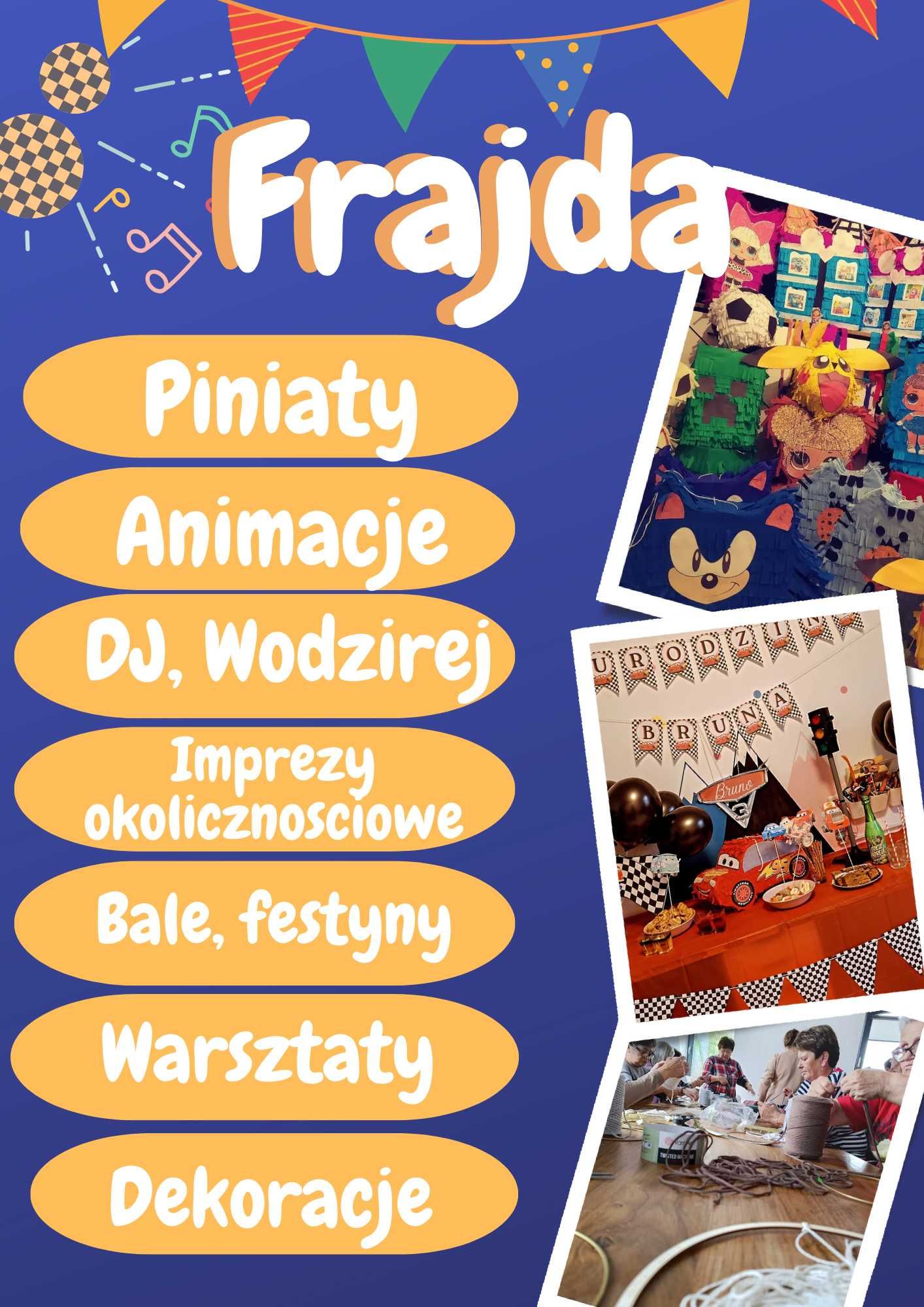 Dj, urodziny, wesele, animator