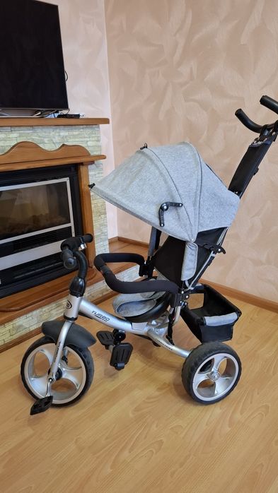 Дитячий велосипед з ручкою