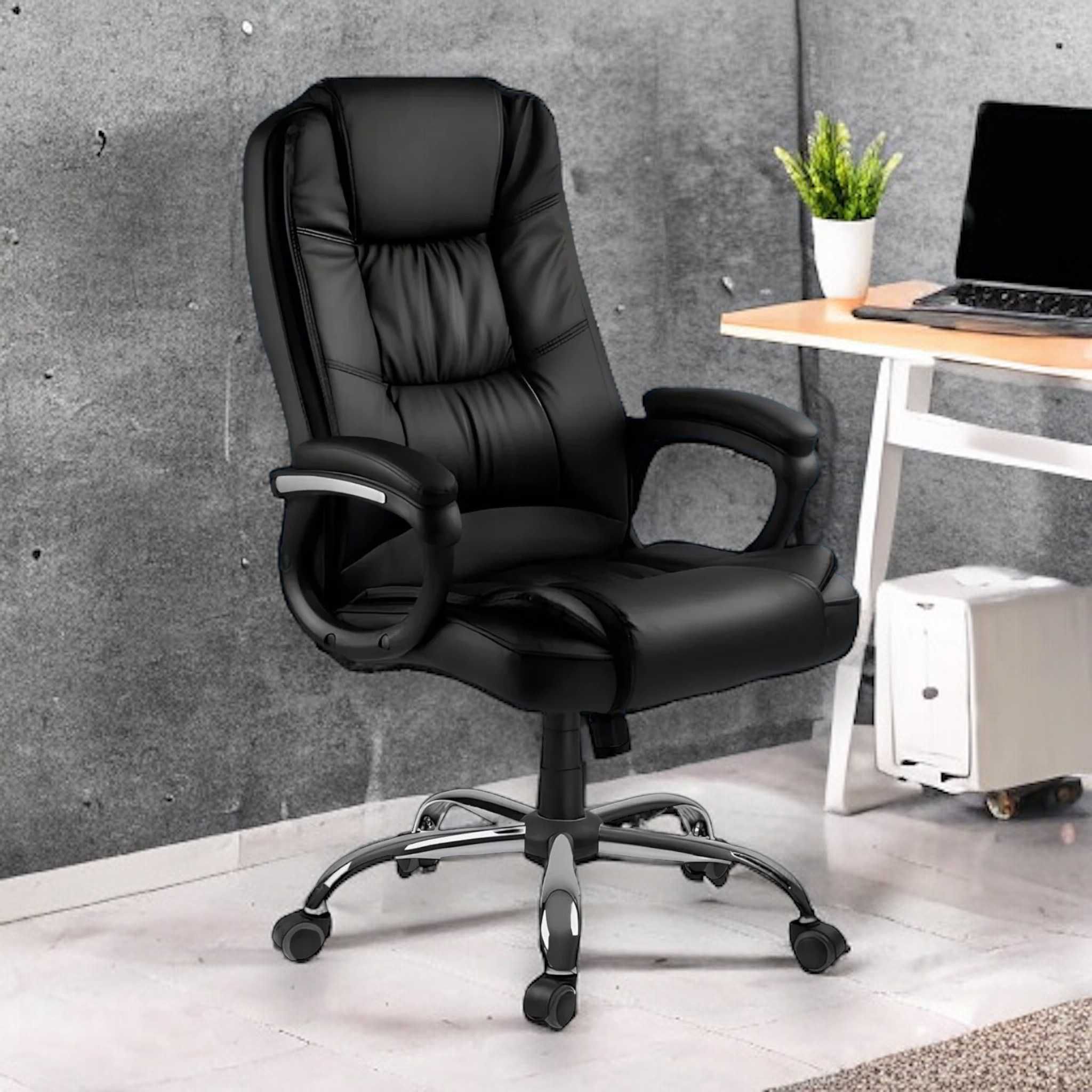 Офісне крісло шкіряне офисное кресло компьютерное