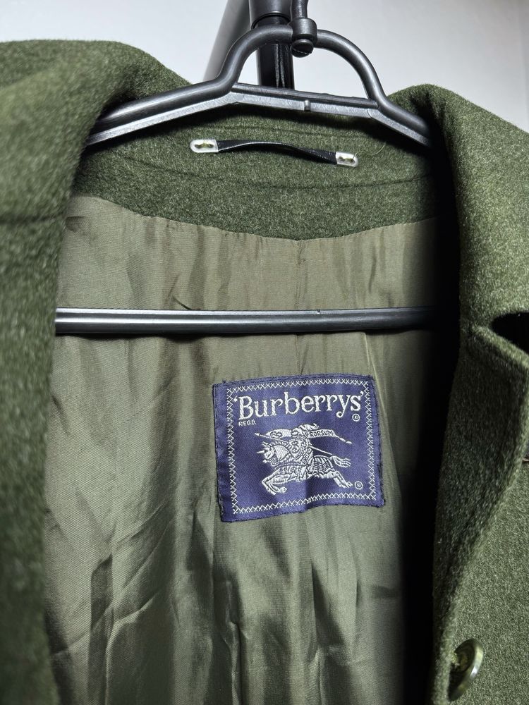 пальто тренч плащ  Burberry Burberrys Vintage wool