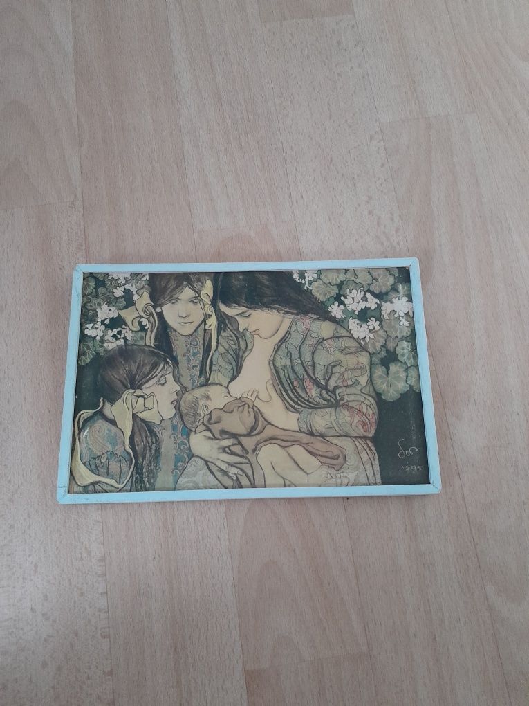Malarstwo,  Macierzyństwo, Stanisław Wyspiański.