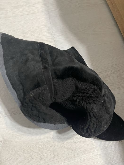 Жіночі замшеві сапожки осінній 39 розмір , зимові жіночі сапочки