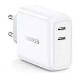 Ładowarka sieciowa UGREEN 36W CD199, 2x USB-C, PD3.0,