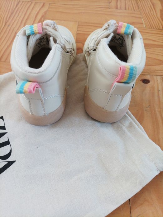 Tênis bota menina Zara