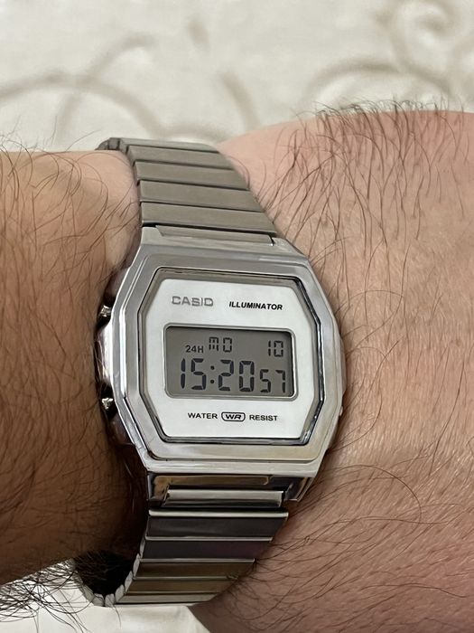 Годинник casio a1000,механізм casio a700 оригінал, stainless steel