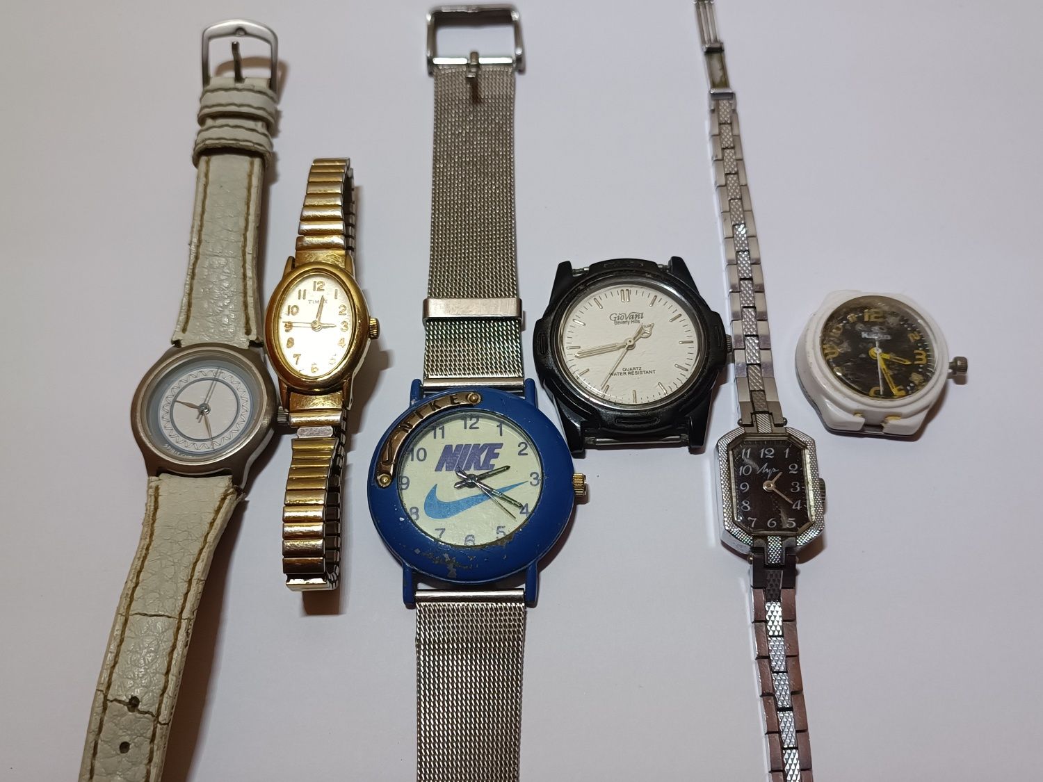 Zestaw zegarków Timex, Giovani BeverlyHills, Spirit, Łucz itp