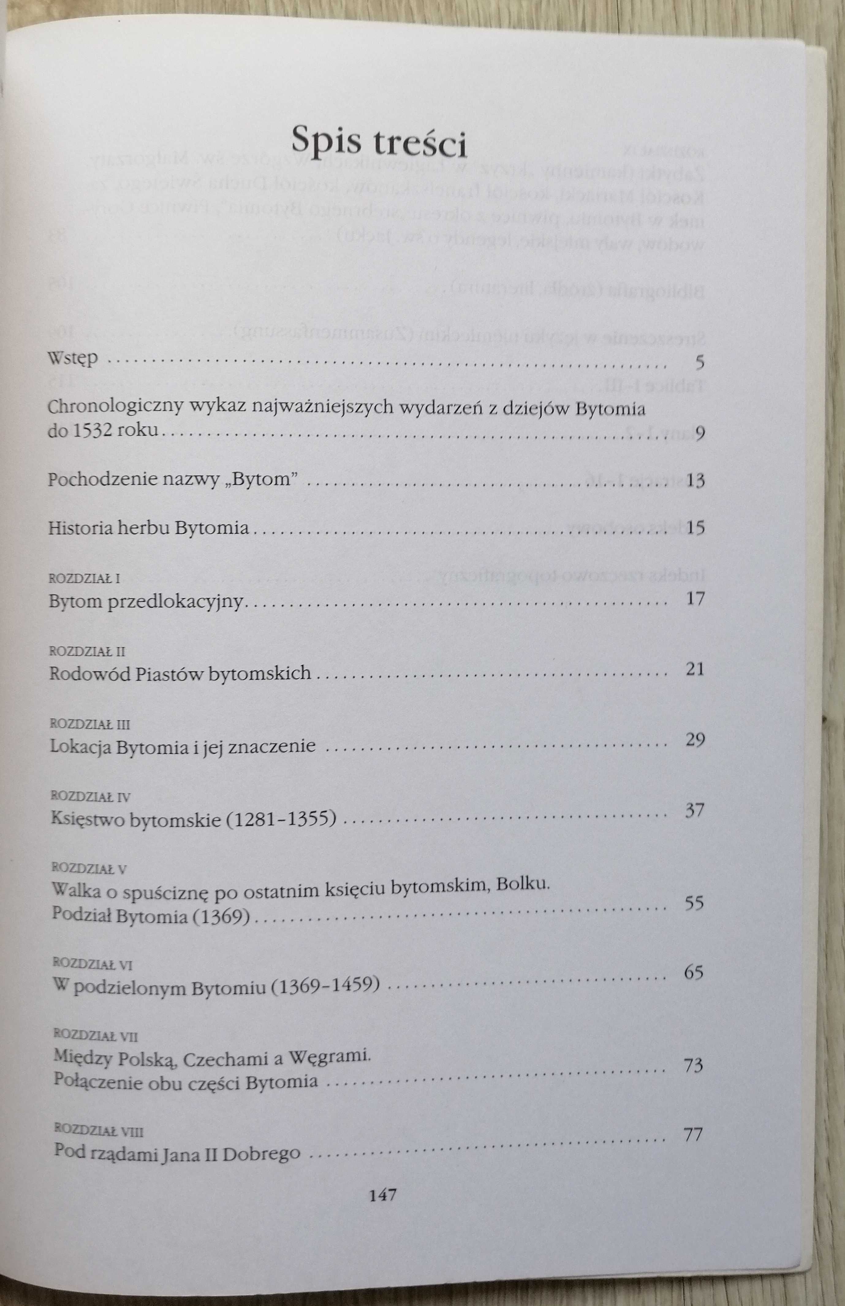 W. Ślęzak "Bytom za panowania Piastów"
