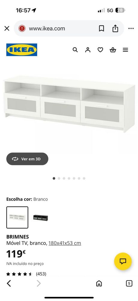 Movel para TV em excelente estado