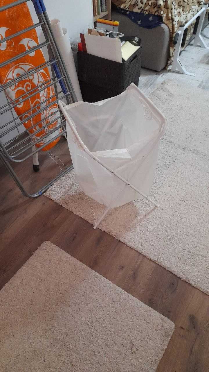 Мешок для белья на опоре, белый 70 л. IKEA