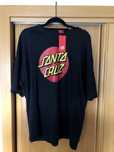 T shirt SANTA CRUZ, clássica, tamanho XXL, nova